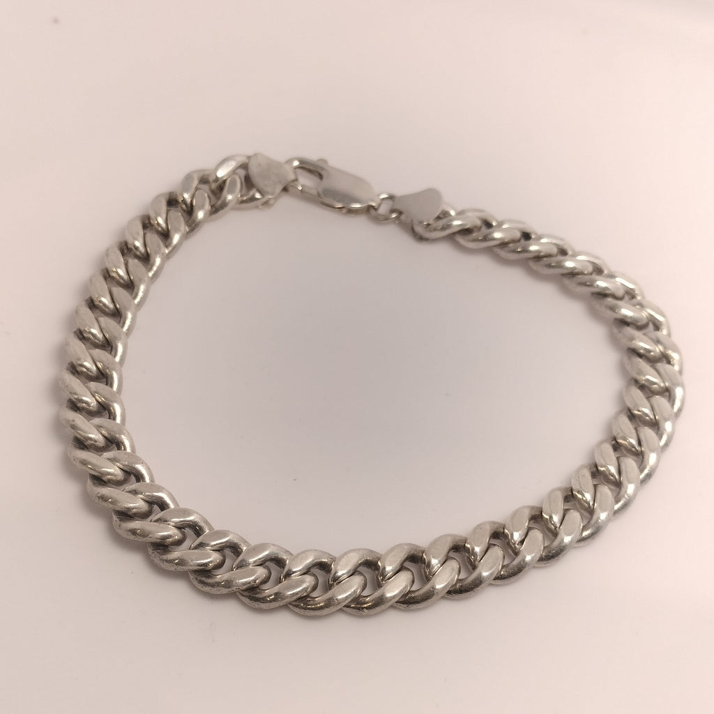 Sterling Silver Cuban Bracelet