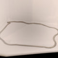 Sterling Silver Herringbone Necklace