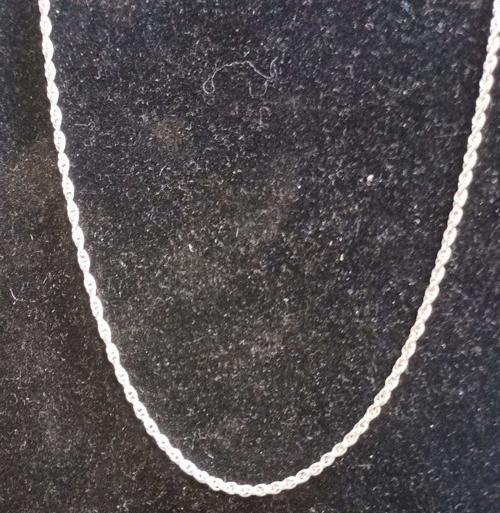 Sterling Silver Rope Chain
