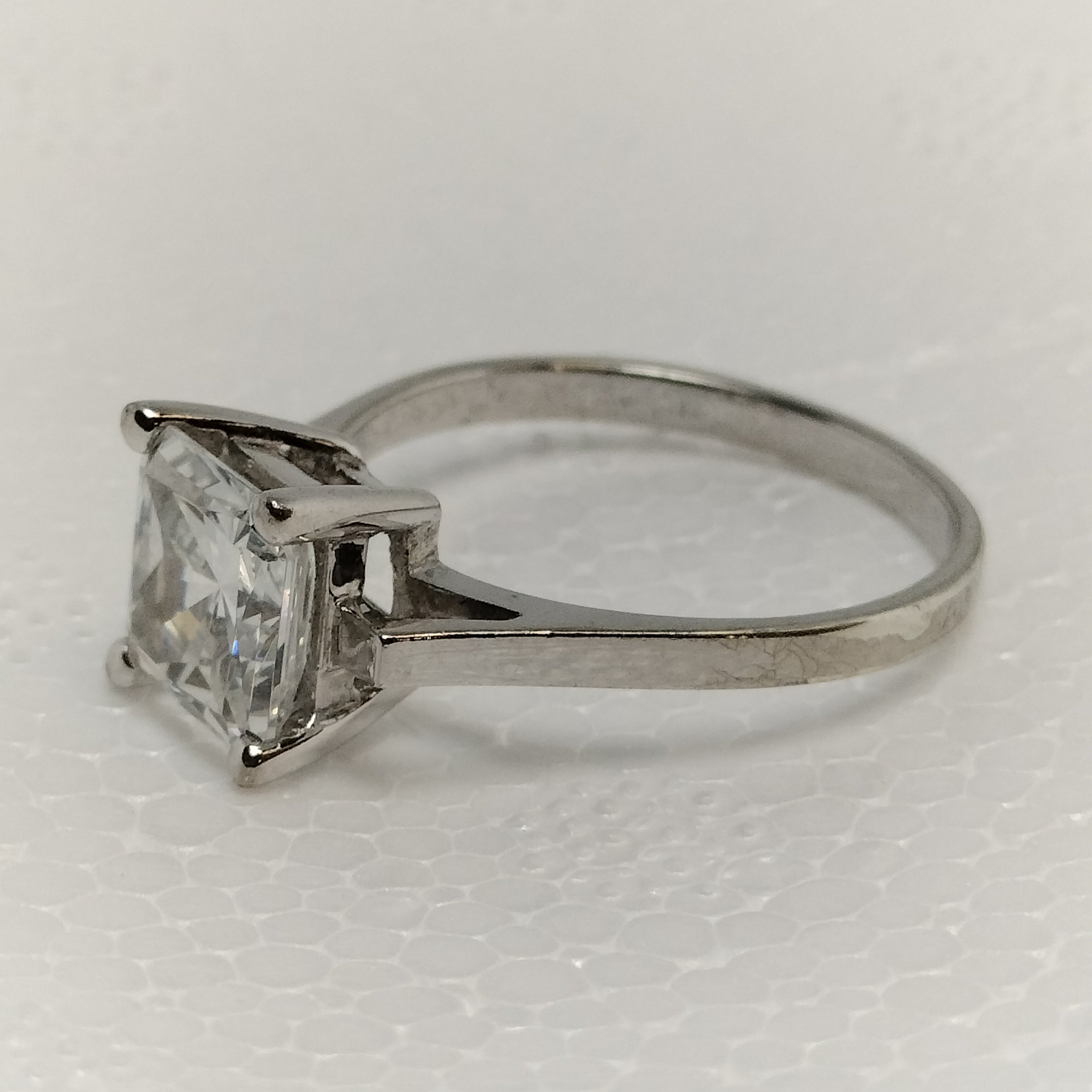 Sterling Silver Cubic Zirconia Ring