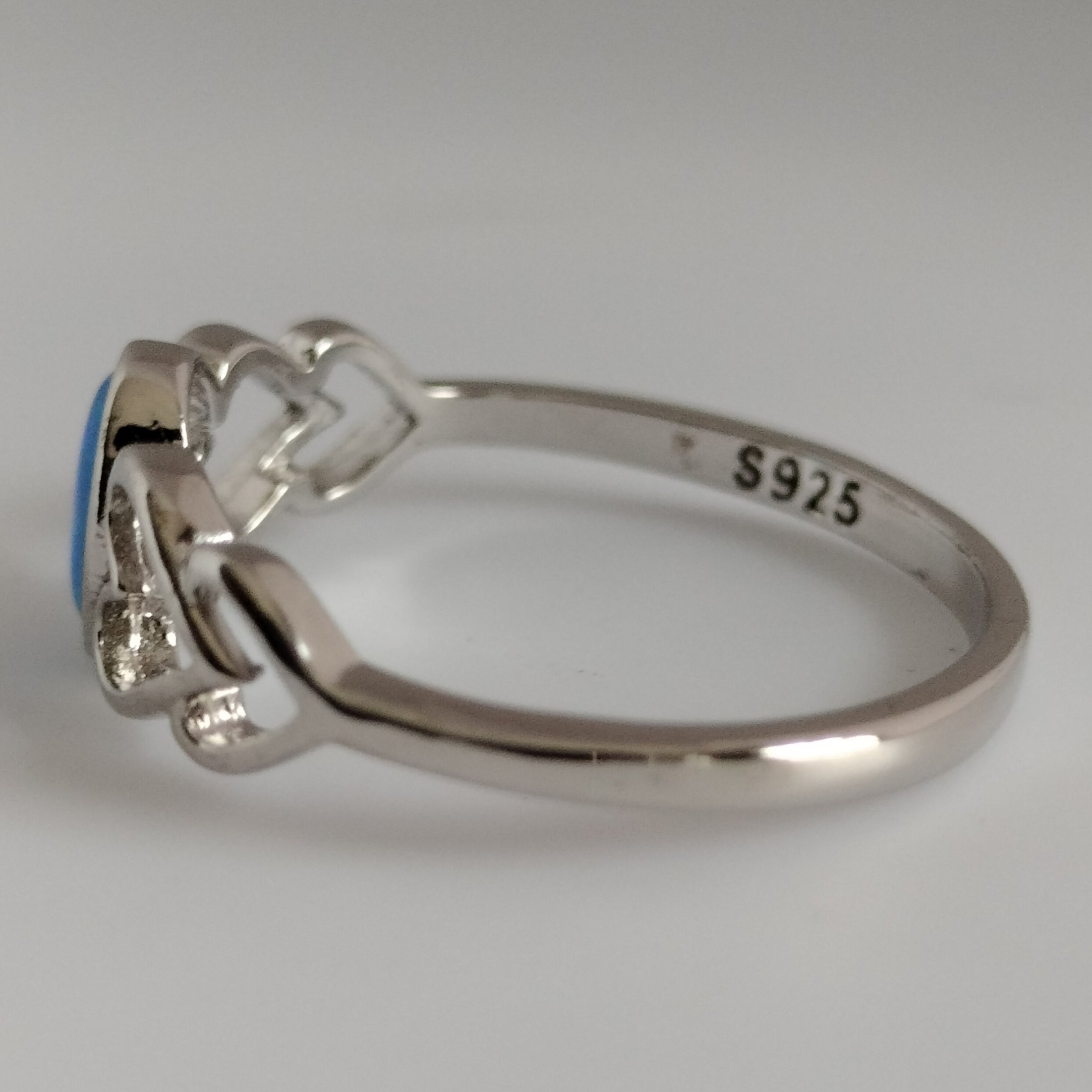 Sterling Silver Opal Ring