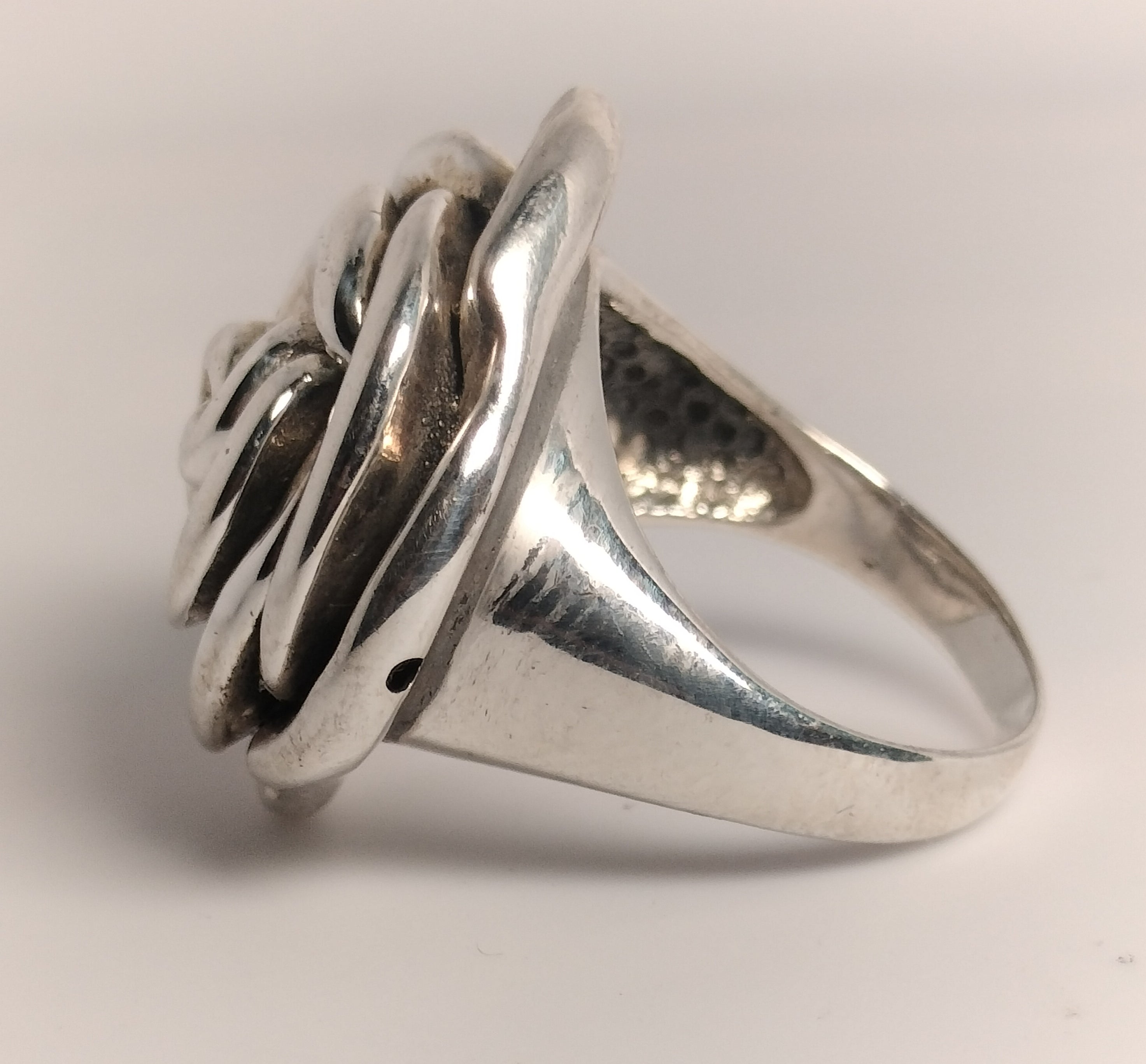 Sterling Silver Rose Ring
