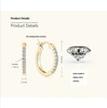 S925 Moissanite Stud Earrings
